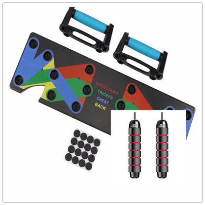 Push up Rack Edge 9 in 1 Body Building Exercise Fitness Tools Women Men Push-Up Display Shelves and Raisers for GYM Training Body Drop Shipping